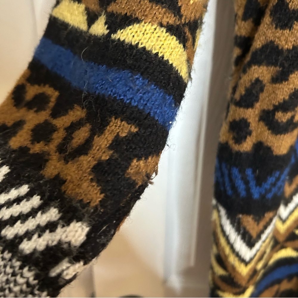 Anthropologie Marseille Leopard Cardigan - Picture 8 of 15